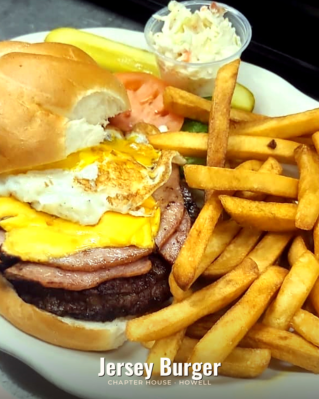 Jersey Burger at The Chapter House
